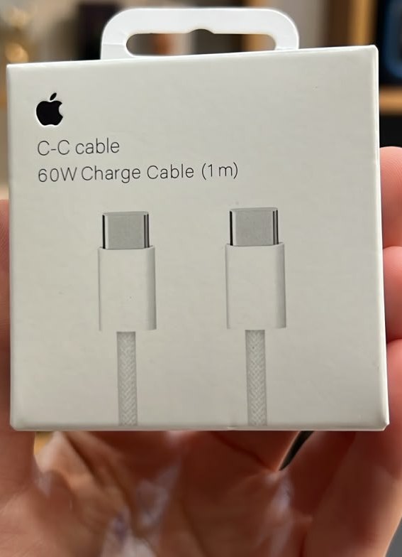 Cabo USB C para USB C 1M
