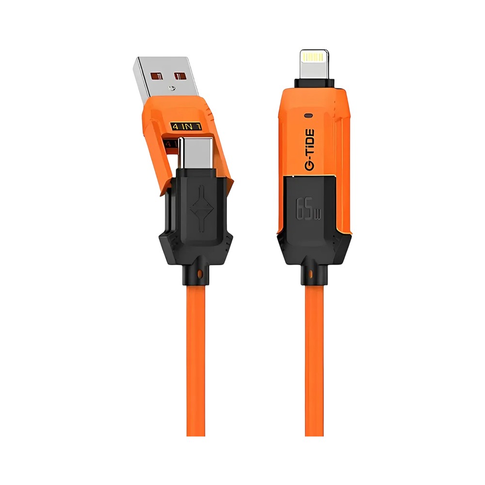 G-Tide Cabo G-Tide 4 em 1 65W Laranja