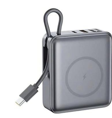 A'Gold Power Bank A'Gold BTE-103 Magnético 22.5W 10000mAh Preto
