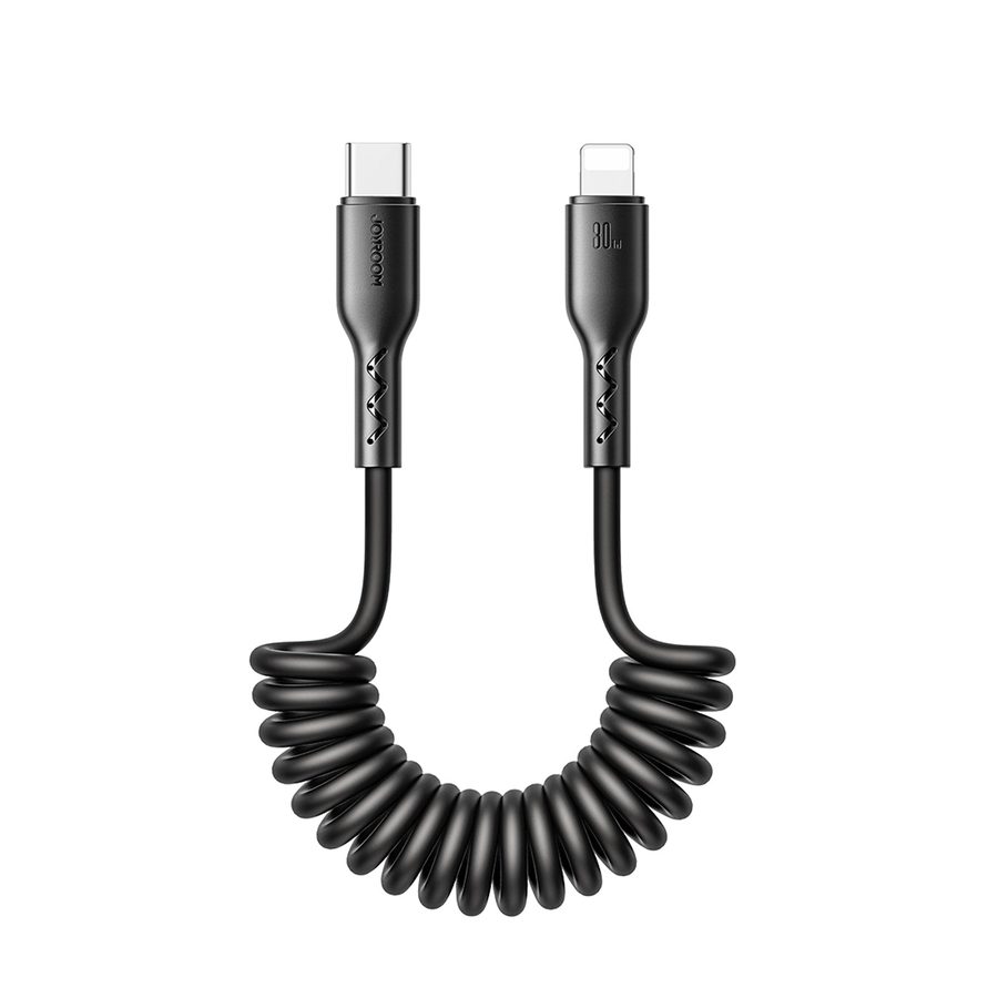 Joyroom Cabo Joyroom Easy-Travel Type-C para Lightning Espiral