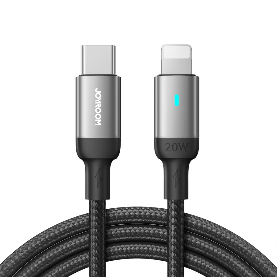 Joyroom Cabo Joyroom 20W Type-C para Lightning 2M Preto