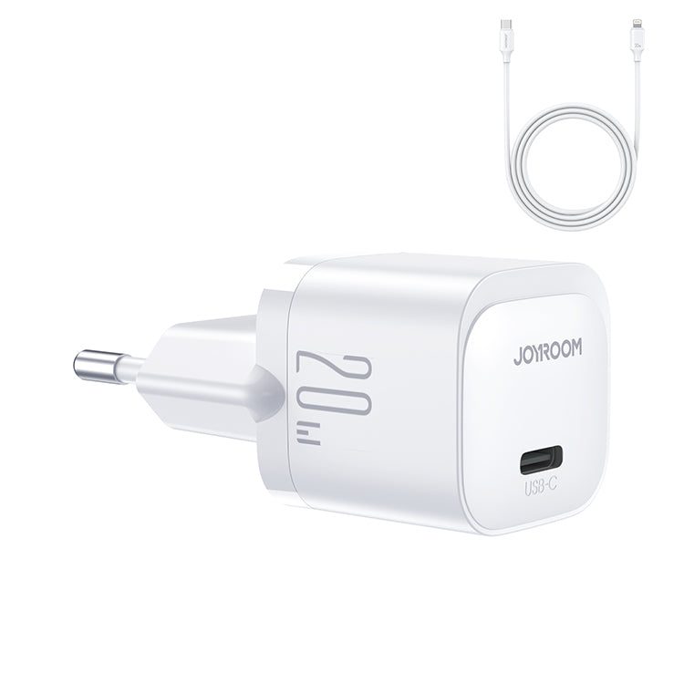 Joyroom Carregador Joyroom PD 20W Mini Kit Type-C Branco