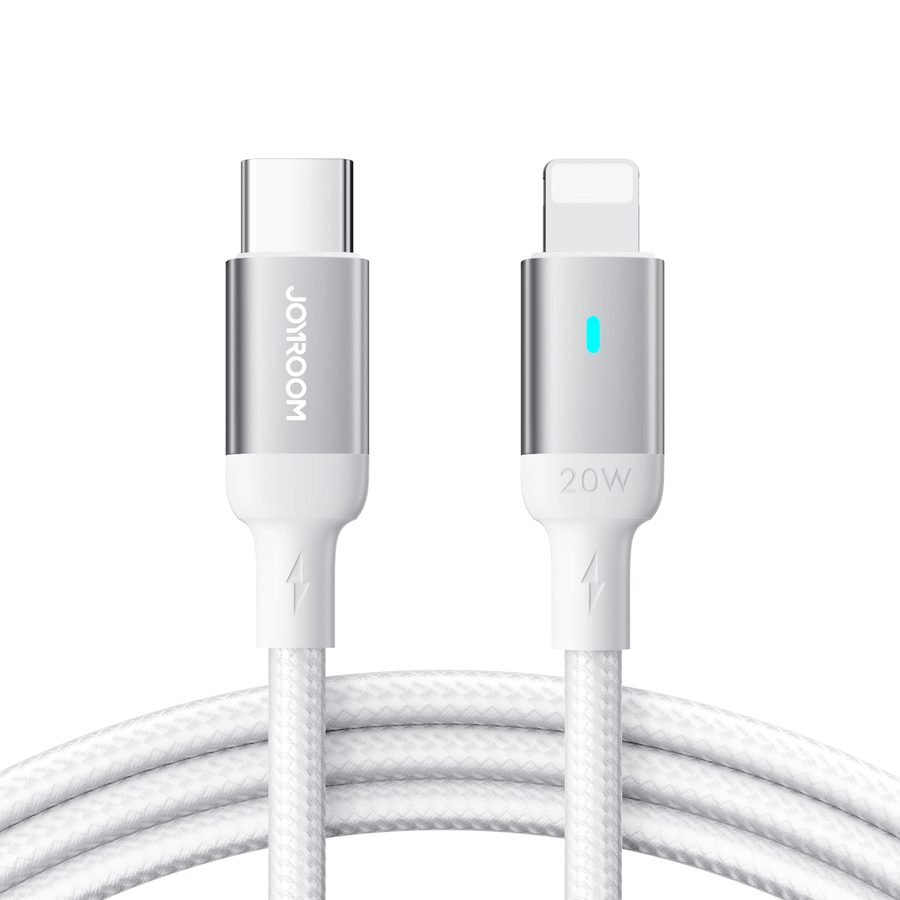 Joyroom Cabo Joyroom 20W Type-C para Lightning 2M Branco